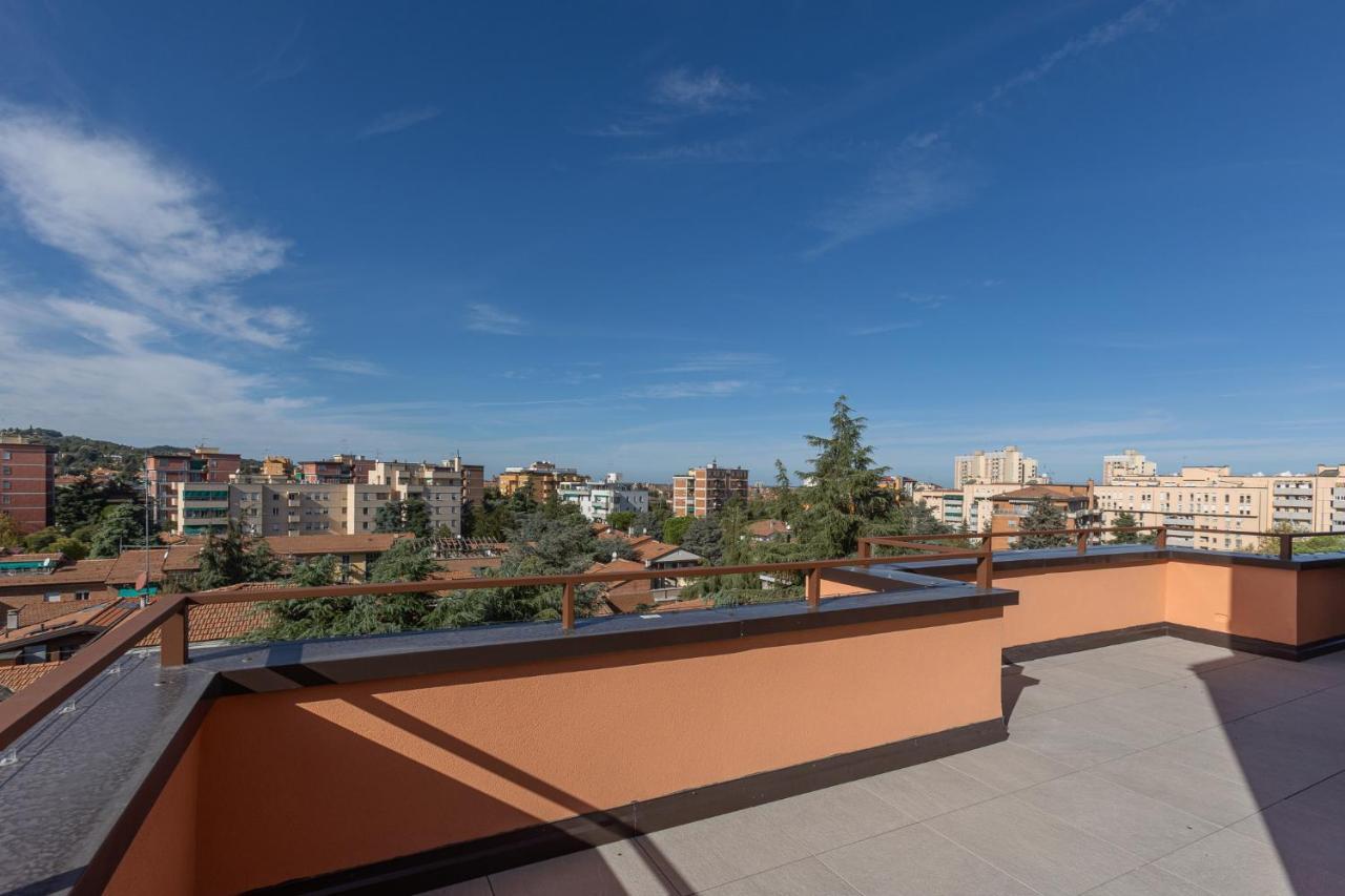 Apartamento Bologna Hills View - Stunning Attic With Terrace Exterior foto
