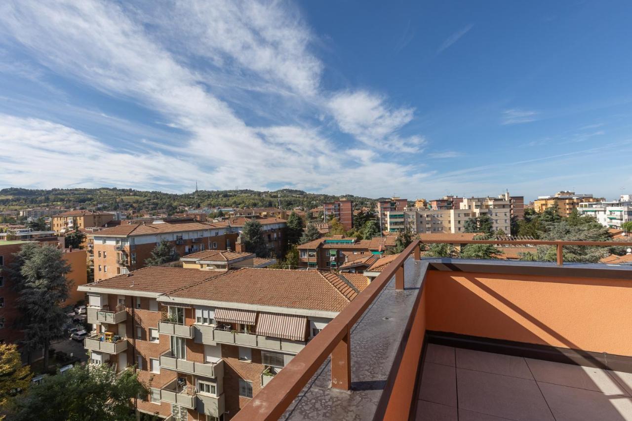 Apartamento Bologna Hills View - Stunning Attic With Terrace Exterior foto
